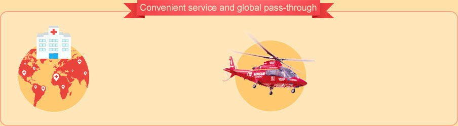 Convenient service and global pass-through.