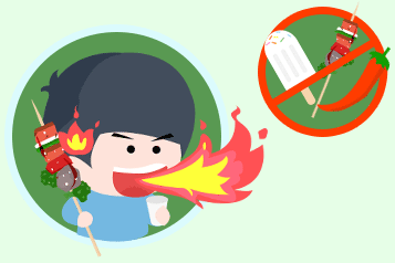 饮食清淡—消春火