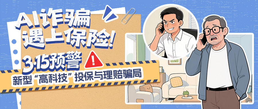 AI诈骗遇上保险：3.15预警新型“高科技”投保与理赔骗局