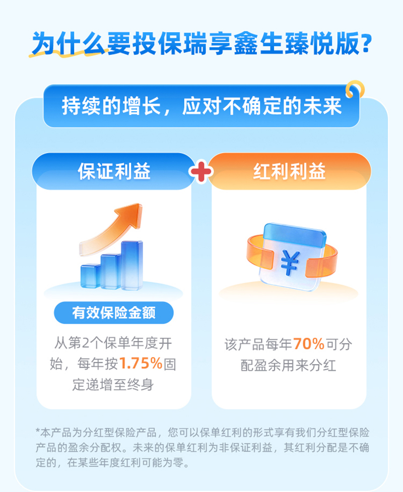 为什么要投保瑞享鑫生臻悦版？
