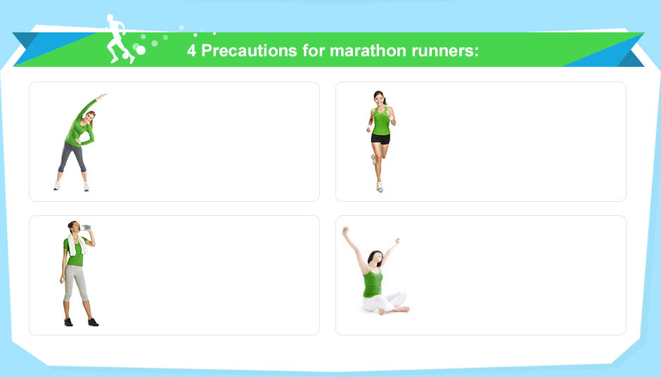 4 Precautions for marathon runners: