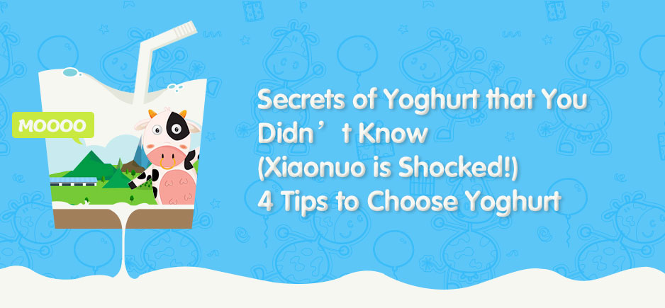 Secret of Yoghurt You Never Know
 (Xiaonuo is Shocked!)
 4 Tips to Choose Yoghurt